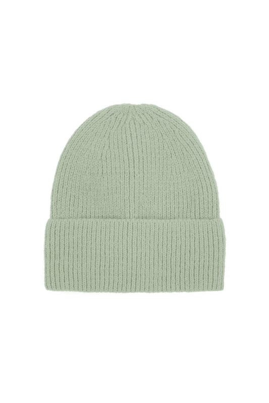 Everyday beanie - mintgroen